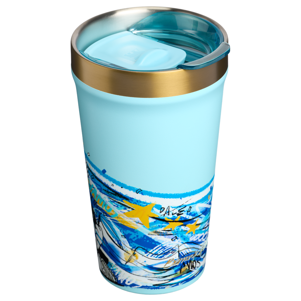 Stanley 1913 The Fútbol Artist Collection Everyday Tumbler 16 OZ in Argentina | Back View