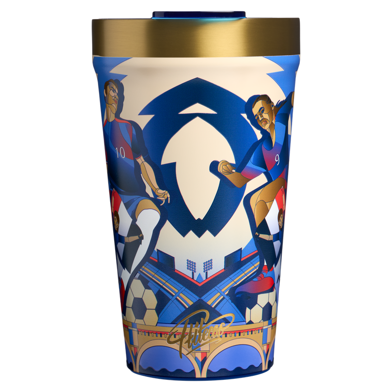 Stanley 1913 The Fútbol Artist Collection Everyday Tumbler 16 OZ in France | Back View