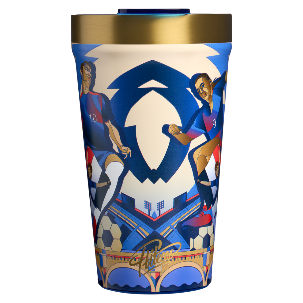 Stanley 1913 The Fútbol Artist Collection Everyday Tumbler 16 OZ in France | Back View