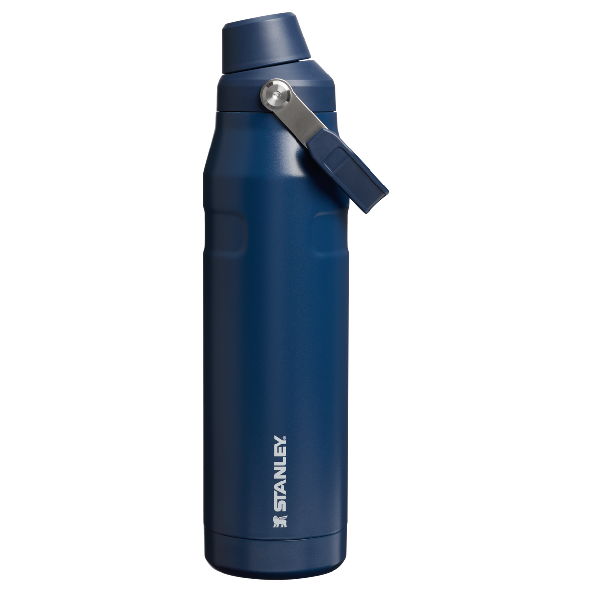 Stanley 1913 IceFlow™ Bottle with Fast Flow Lid 36 OZ in Dark Navy | Front View