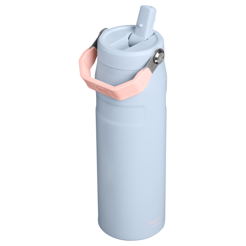 Stanley 1913 The IceFlow™ Bottle with Flip Straw Lid 24 OZ in Blue Dream | Back View