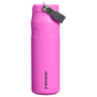 Swatch for Stanley 1913 The IceFlow™ Bottle with Flip Straw Lid 24 OZ in Hot Pink