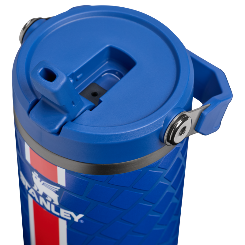 Stanley 1913 Stanley 1913 x Paris Saint-Germain IceFlow™ Flip Straw Tumbler 30 OZ in PSG Nouveau | Lid Detailed View