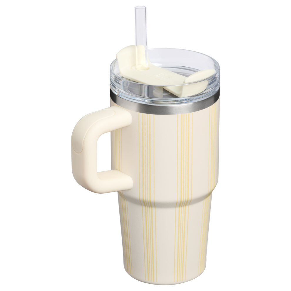 Stanley 1913 The Quencher H2.0 Flowstate™ Tumbler 20 OZ in Cream Picnic Stripe