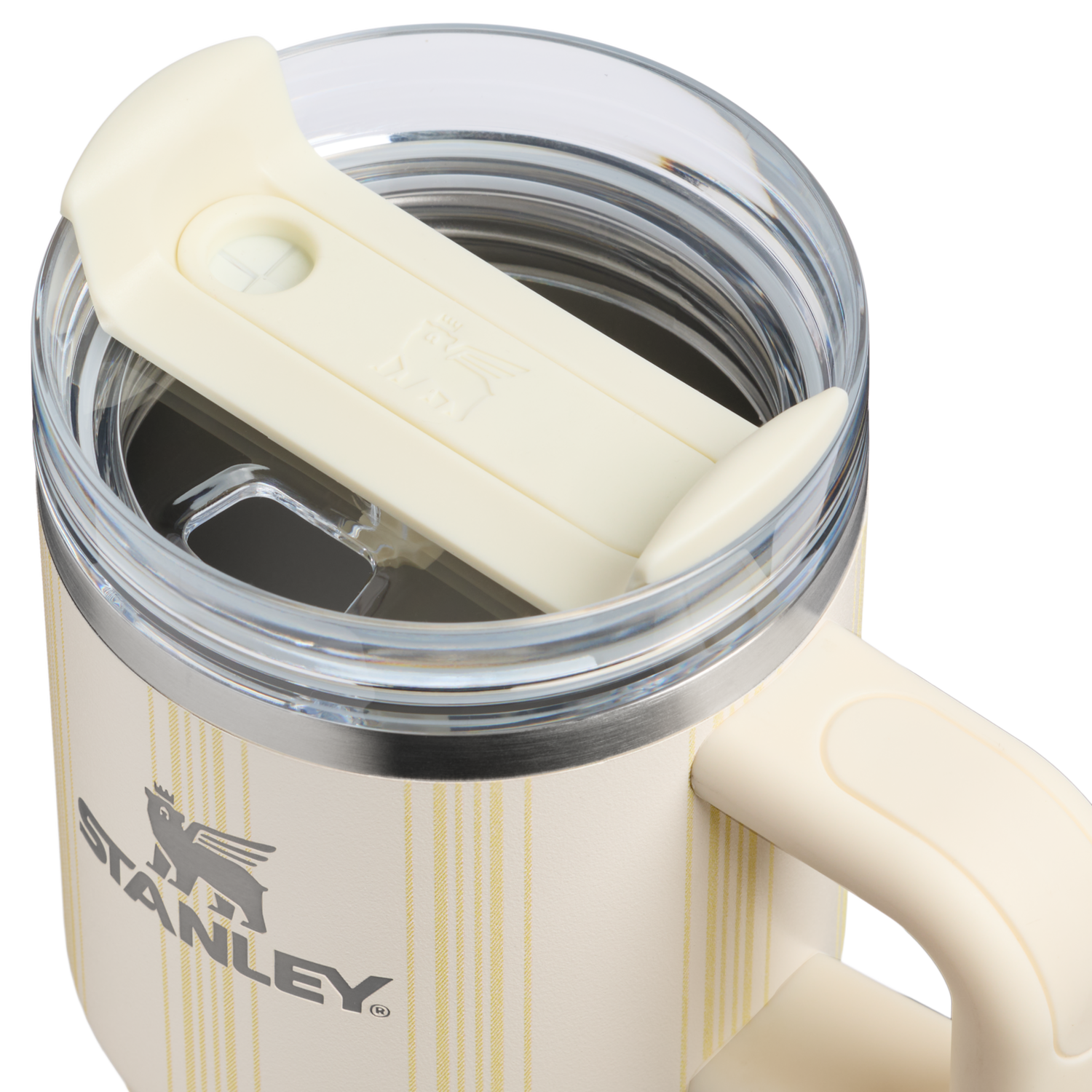 Stanley 1913 The Quencher H2.0 Flowstate™ Tumbler 20 OZ in Cream Picnic Stripe | View 2