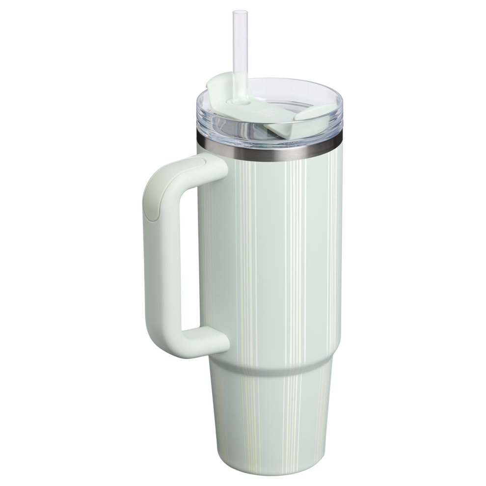 Stanley 1913 The Quencher H2.0 Flowstate™ Tumbler 30 OZ in Mist Picnic Stripe