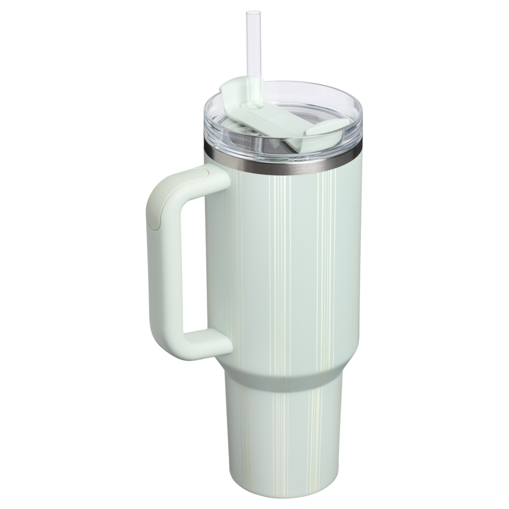 Stanley 1913 The Quencher H2.0 Flowstate™ Tumbler 40 OZ in Mist Picnic Stripe