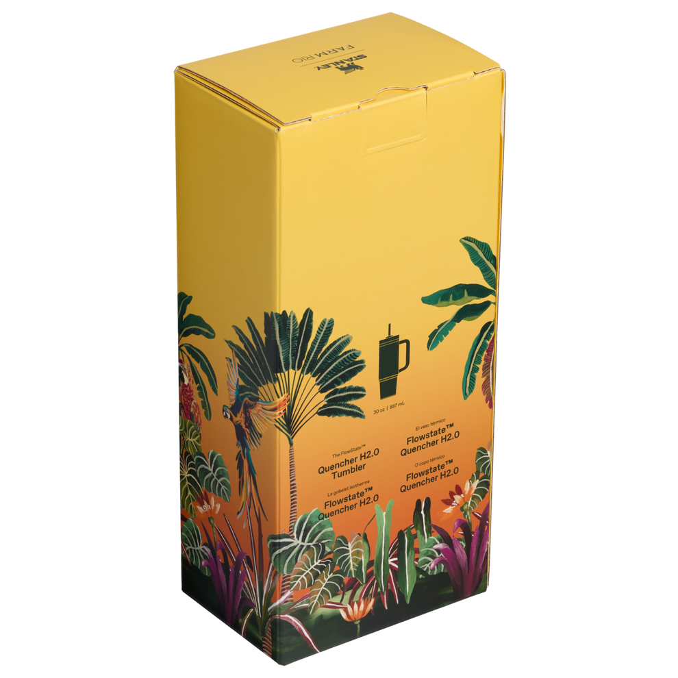 Stanley 1913 Stanley 1913 x FARM Rio Quencher® H2.0 Flowstate™ Tumbler 30 OZ in Farm Rio Tropical Woods