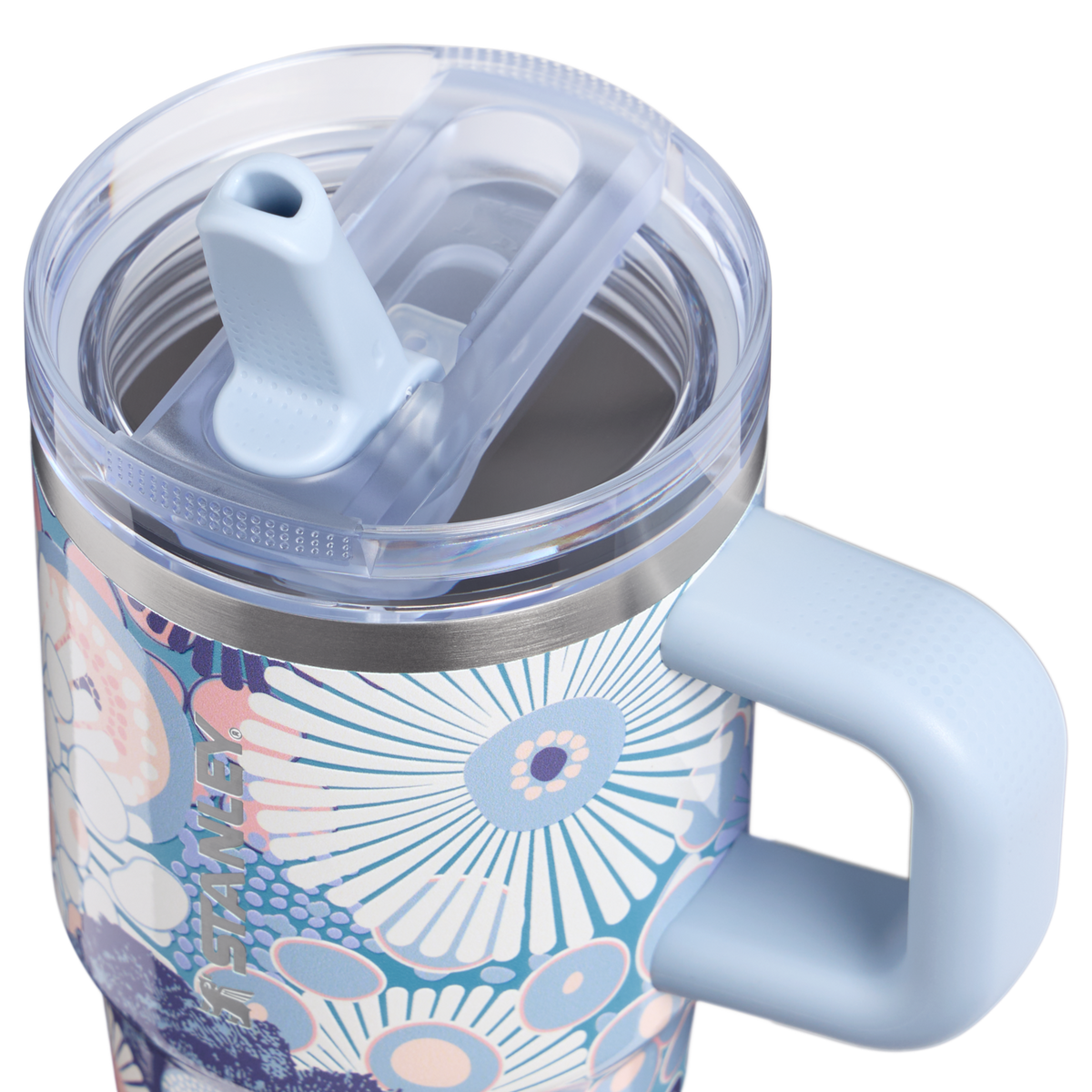Stanley 1913 The Quencher ProTour Flip Straw Tumbler 20 OZ in Blue Dream Wildflower