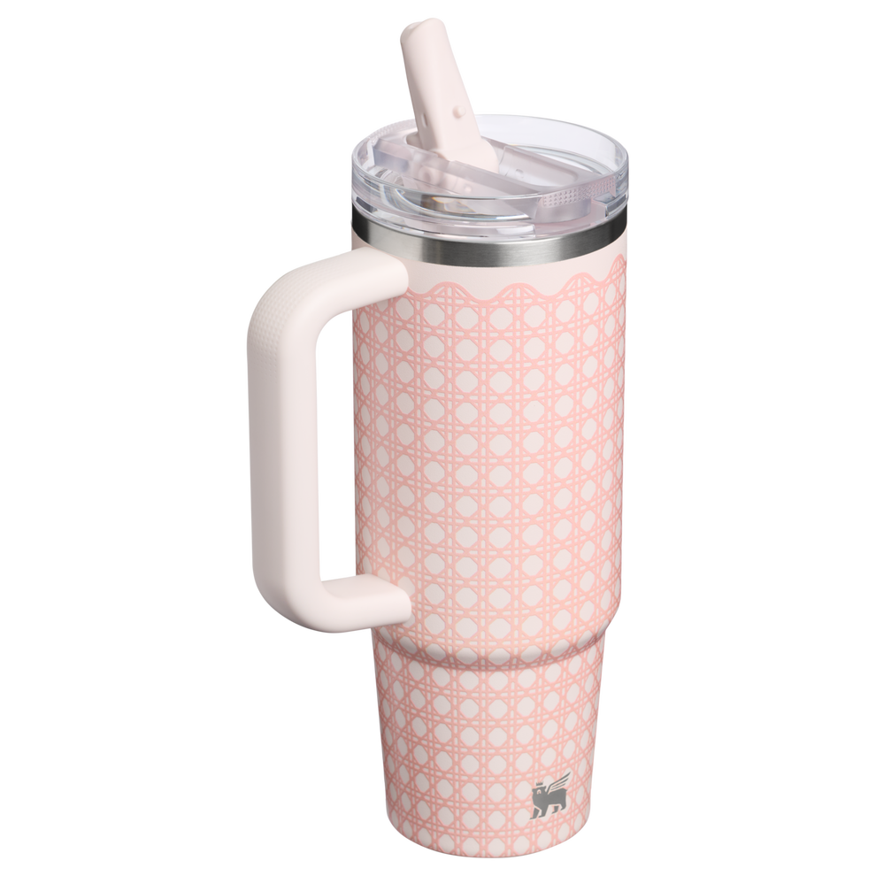 Stanley 1913 The Quencher® ProTour Flip Straw Tumbler 30 OZ in Rose Quartz Rattan