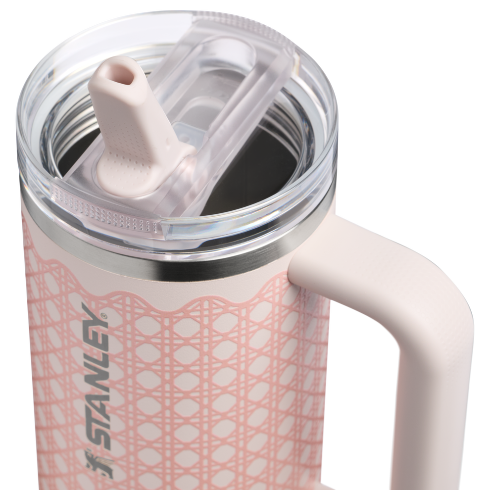 Stanley 1913 The Quencher® ProTour Flip Straw Tumbler 30 OZ in Rose Quartz Rattan