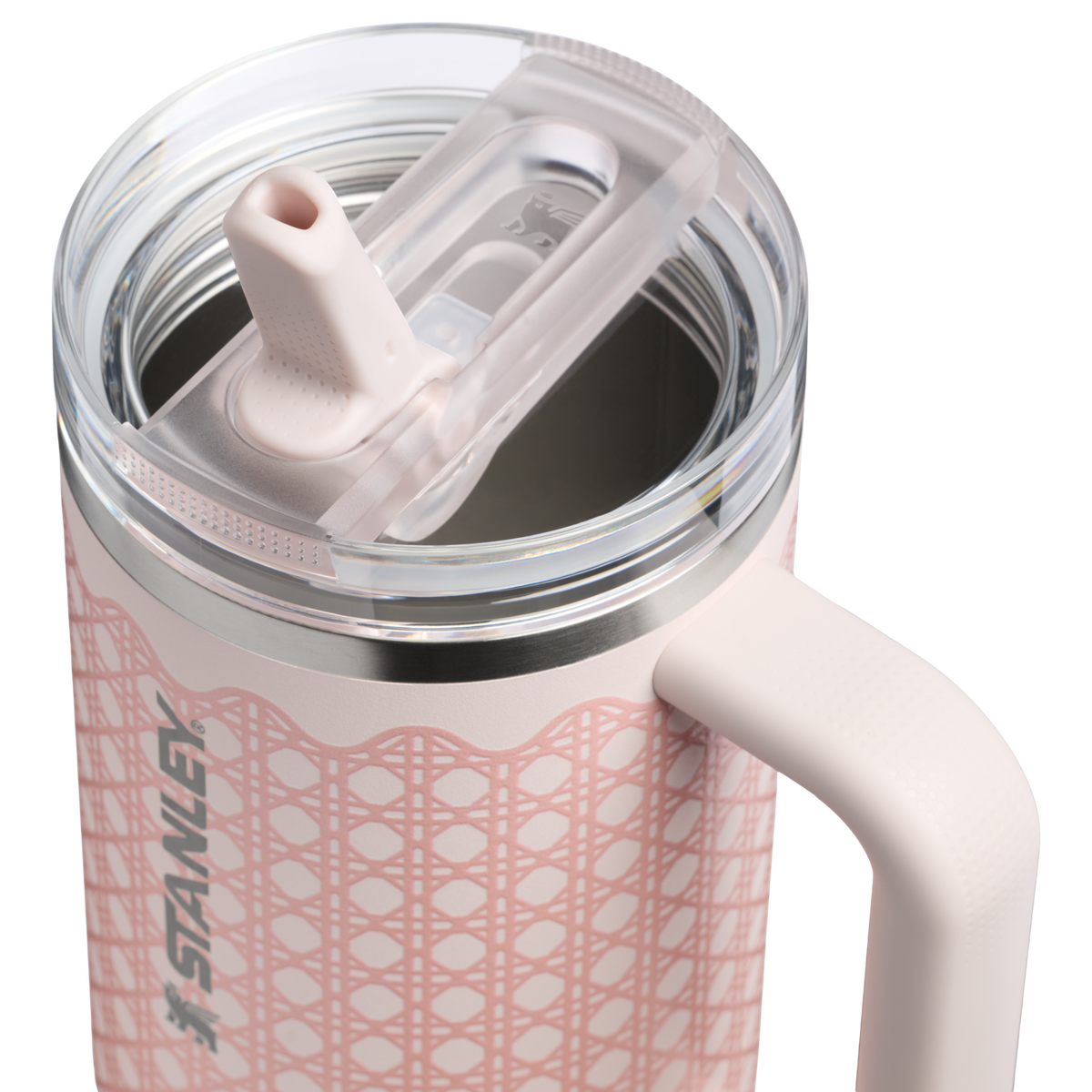 Stanley 1913 The Quencher® ProTour Flip Straw Tumbler 40 OZ in Rose Quartz Rattan