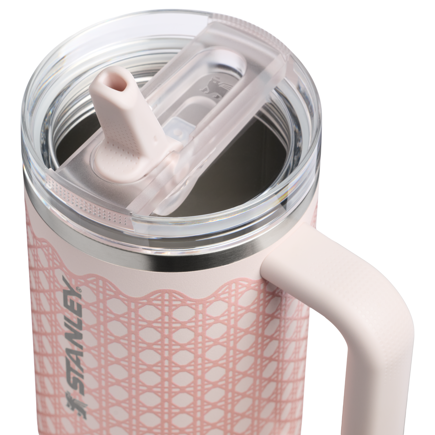 Stanley 1913 The Quencher® ProTour Flip Straw Tumbler 40 OZ in Rose Quartz Rattan | View 2