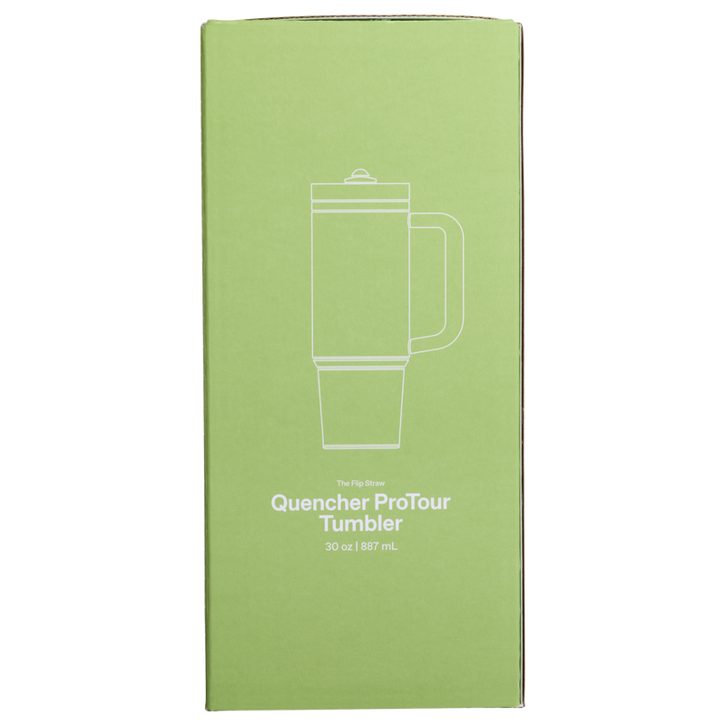 Stanley 1913 The Stanley 1913 x Nelly Korda Quencher® ProTour Flip Straw Tumbler 30 OZ in Nelly Korda Pinstripe | Back View