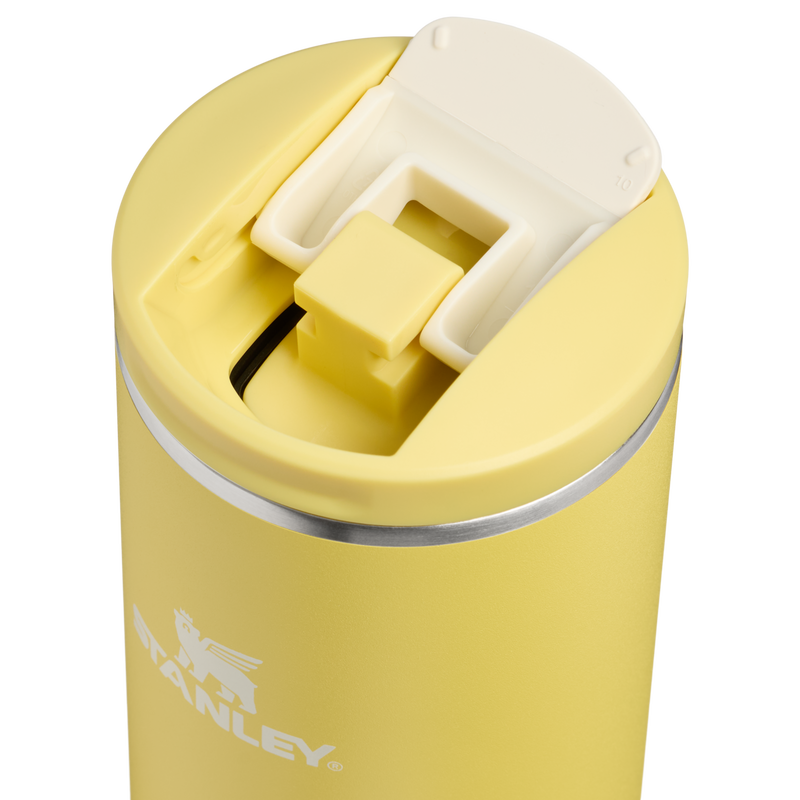 Stanley 1913 The Transit Flip Top Mug 20 OZ - Stanley Create in Daffodil | Lid Detailed View