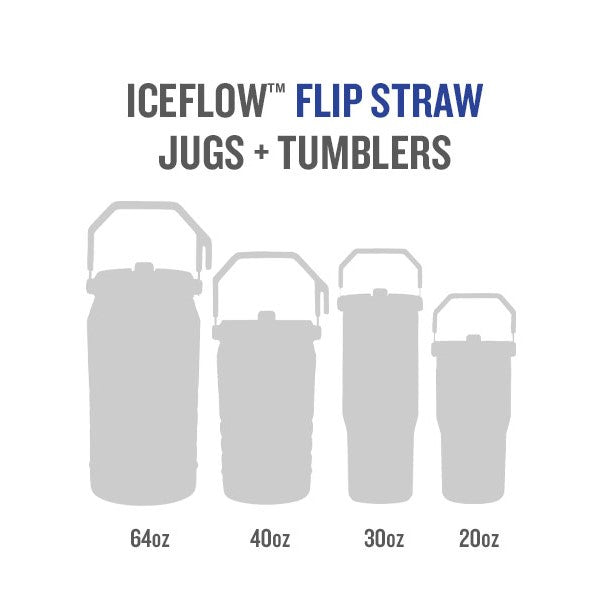 Stanley The IceFlow Flip Straw Tumbler 20 oz - Lapis