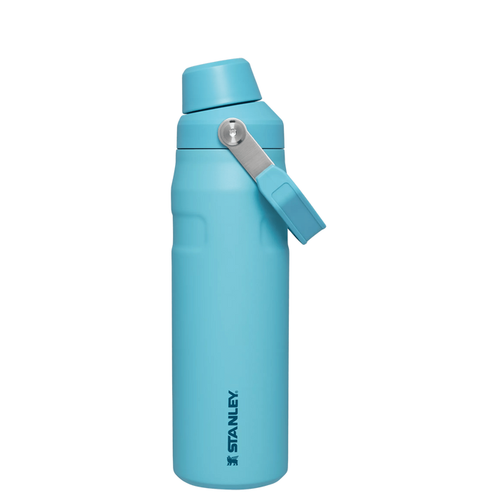 Stanley IceFlow Water Bottle with Fast Flow Lid 24 OZ In Pool Blue