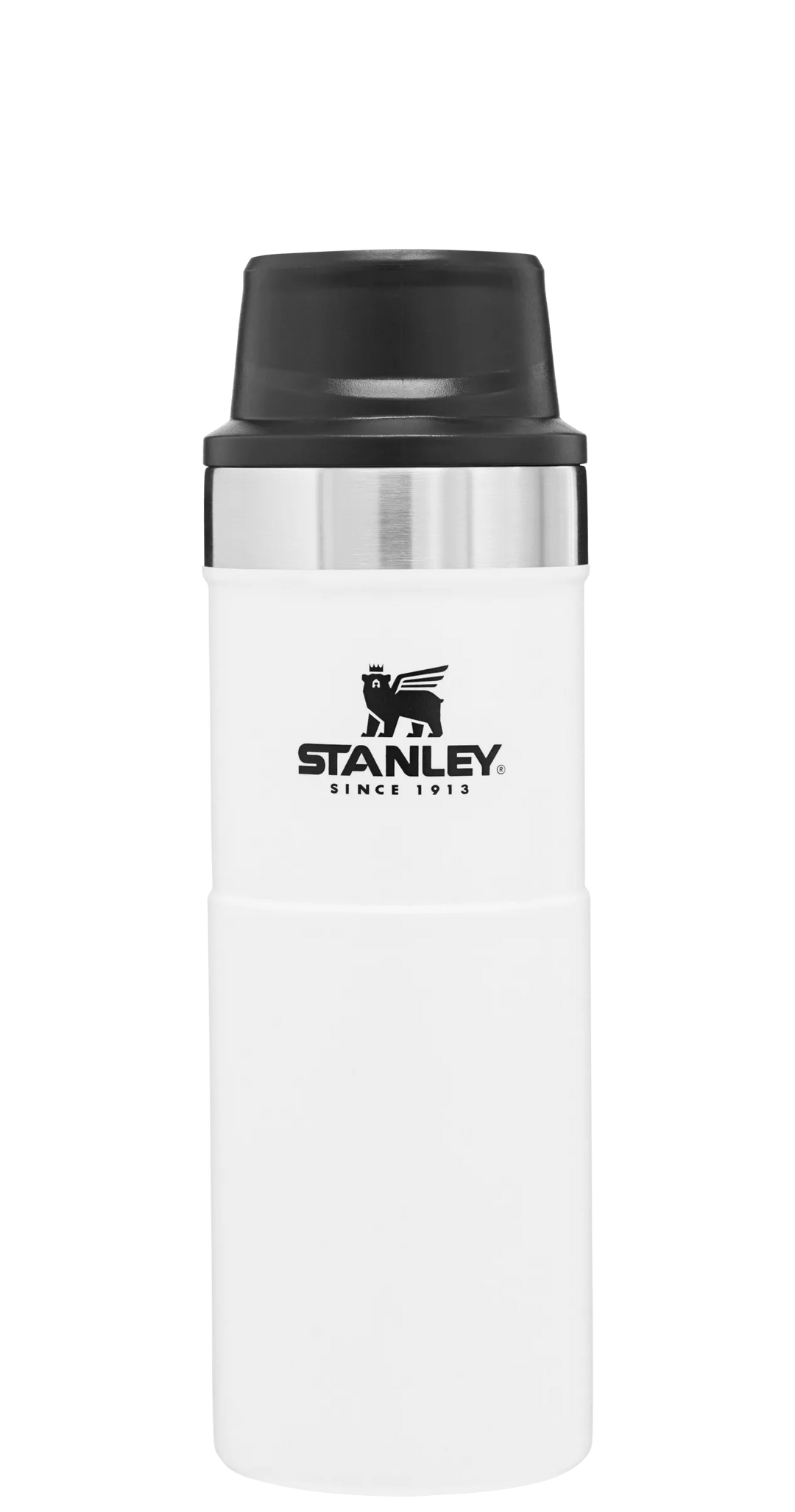  Stanley 10-06439-239 The Trigger-Action Aluminum Travel Mug  Ash 16OZ / .47L : Sports & Outdoors