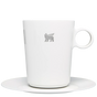 Swatch for Stanley 1913 The DayBreak Café Latte Cup & Stillness Saucer 10.6 OZ in Pale Stone