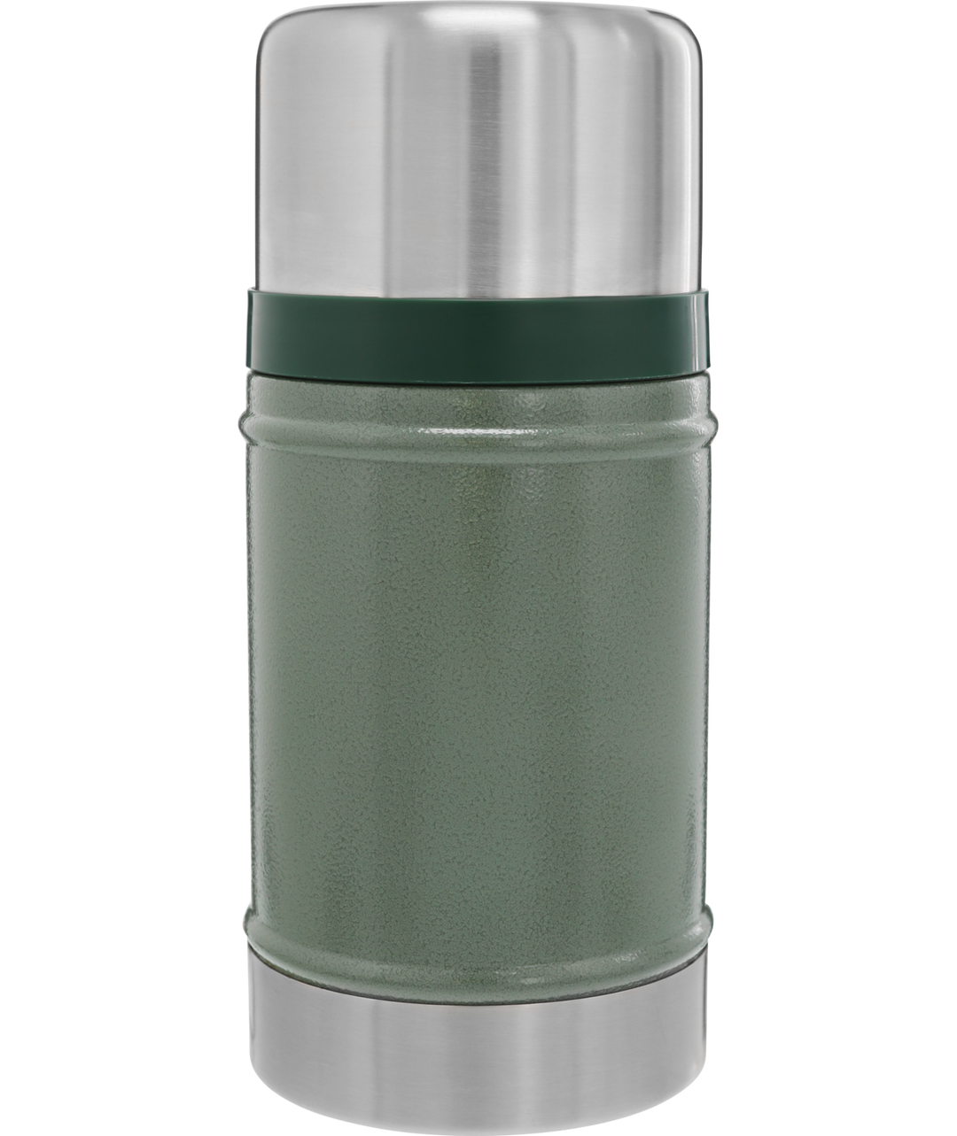 Classic Vintage Stanley Green Thermos 3-Cups 24 Oz. with Handle + Cup Lid  Clean!