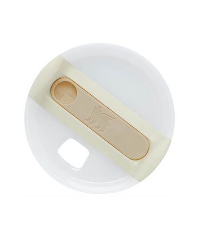 Stanley 1913 The Quencher H2.O FlowState™ Tumbler Lid 14 OZ in Milky White | Lid View